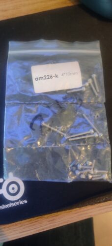 10 Parafusos M3 3*25mm Aço Inoxidável 304 Allen Hexagonal (Stainless steel hexagon socket bolts Cap screws) - AIMSOAR photo review