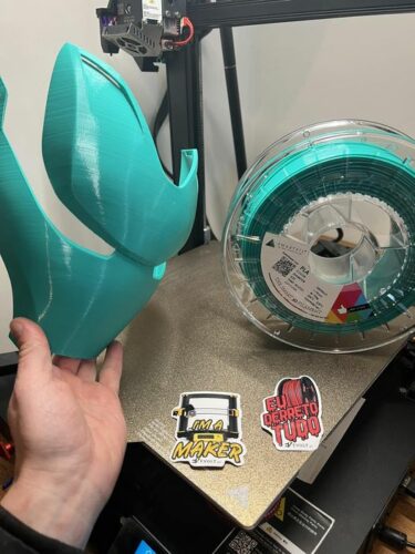 Smartfil PLA EMERALD M 750g Verde Turquesa - Smart Materials 3D photo review
